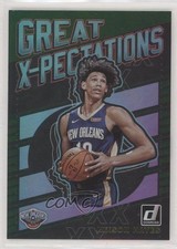 2019-20 Panini Donruss Great X-Pectations Green Flood Jaxson Hayes #3 um1