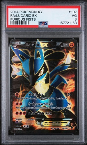 Lucario-EX graded PSA 3 for sale on eBay