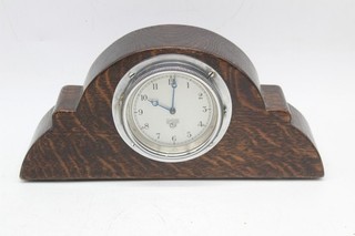 A Vintage Repurposed Smiths Car Clock Mechanical Mantel Clock Parts Only