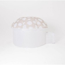 SMOL Air Fort Inflatable Mushroom Tent Kids Play Fort Beige Polka Dot NEW Sealed