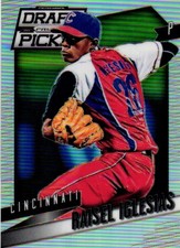 2014 Panini Prizm Perennial Draft Picks - Raisel Iglesias #73 Silver Prizm (RC).