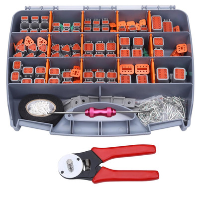 482 PCS DT Deutsch Connector Kit, 2 3 4 6 8 12 Pin IP68 Waterproof | Automotive