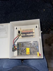 CCTV Distributed Power Supply  W-12VDC-9P/5A 120V PTC 1.1 Amp Channel CP1209-5A