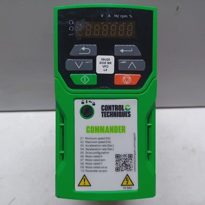 Control Techniques Commander Drive C200-012 0033 A - UNTESTED Parts/Repair ONLY!