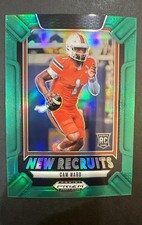 2025 Panini Prizm Draft Picks - New Recruits Cam Ward #16 Green Prizm (RC)