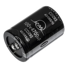 100V 4700uF 85C 35x50mm Original RM Snap In Electrolytic Capacitor