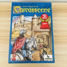 Carcassonne Expansion Pack Board Game 2000 Vintage Complete Medieval