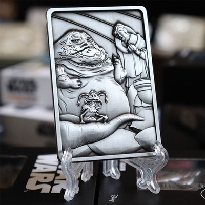 Star Wars Iconic Scene Collection Metallbarren Jabba the Hut FaNaTtik Neu/OVP