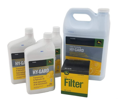 #ad John Deere 425 445 455 2WS Transmission Filter Oil Kit AM116156A $78.67