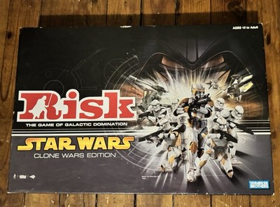 2005 Star Wars Risk Clone Wars Edition by Hasbro Complete in Great Condition