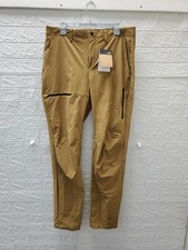 New The North Face Basin Lightweight Breathable Pants Utility Brown Sz 34 Long