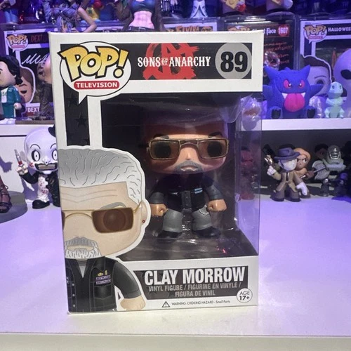 Funko POP! Television Sons of Anarchy Clay Morrow #89 Vinyl Figure w/ Protector