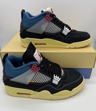 Size 10 - Air Jordan 4 Retro Union Off Noir DC9533-001 CLEAN AUTHENTIC