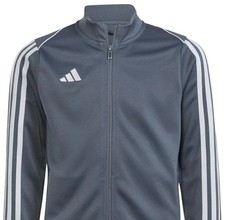 Adidas Tiro 23 Trainingsjacke Kinder Gr. 152 Grau Sportjacke Fußball Fitness 