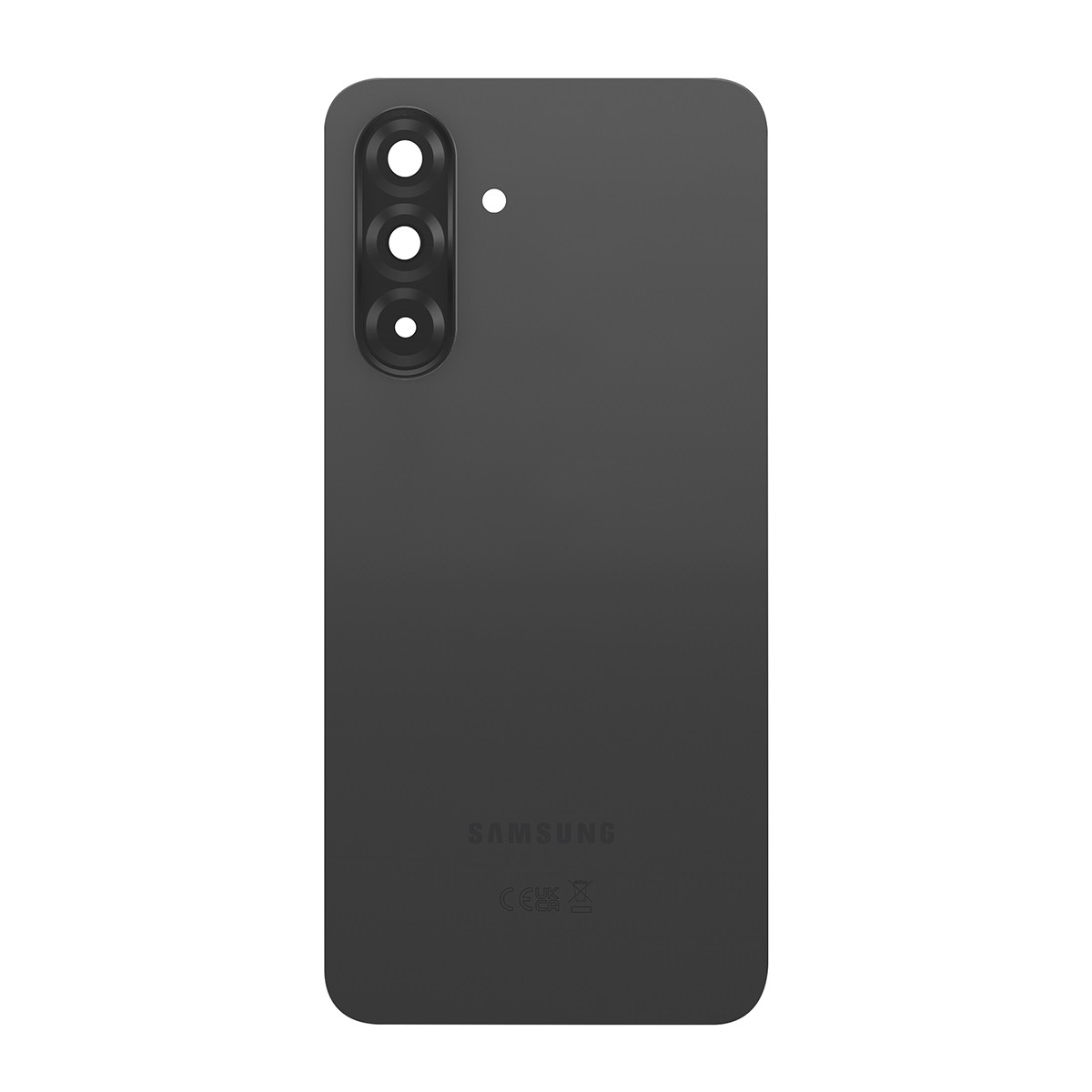 Vitrage arrière original pour Galaxy A36 avec sticker adhésif inclus noir