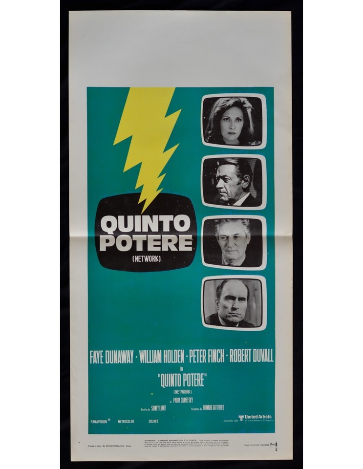 Locandina di Quinto potere (1976)