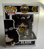 Funko Pop! - Slash 51 ☆ Guns N Roses ☆ Funko Rocks ☆ 2020 - With Free Protector