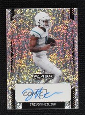 2022 Leaf Flash Silver Metalized Sparkles 38/40 Jaivon Heiligh #BA-JH1 Auto 1ed5