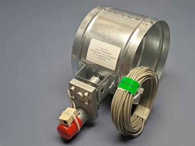 Ruskin - ZPD25 - 8'' Zone Pulse Fire Damper True Round w/Cable - NEW