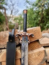 He-Man Power Sword Replica Stainless Steel Collectible w/ Leather Sheath