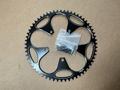 CNC Black Anodized 60T Chainring 110mm BCD 9/10/11 Speed Bike Friday/Moulton