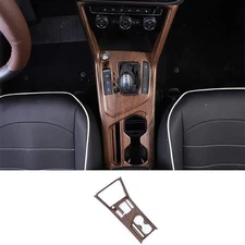 For Volkswagen Taos 21-24 Peach Wood Grain Center Console Gear Shift Panel