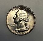 1956 Washington Quarter - Brilliant Uncirculated - 90% Silver