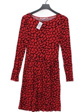 Boden Skater Mini Dress UK8 in Red