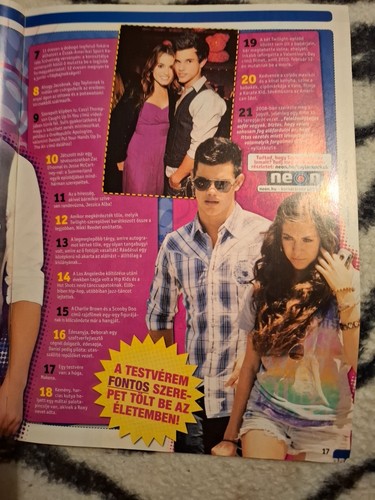 Zac Efron,Katy Perry,Pink,Lady Gaga, Paramore,Tokio Hotel,Hungarian magazine2009 - Picture 11 of 22