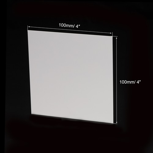3pcs Alumina Ceramic Sheet Square Cooling Pad Insulating 100x100x0.5mm - Afbeelding 2 van 5