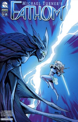 Fathom (Michael Turner's...) (Vol. 8) #2A FN; Aspen | w/Bag+Board