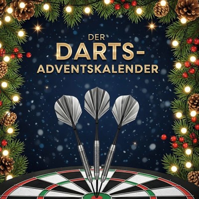 Der Darts-Adventskalender Matteo Lange Taschenbuch 100 S. Deutsch 2025 FlipFlop