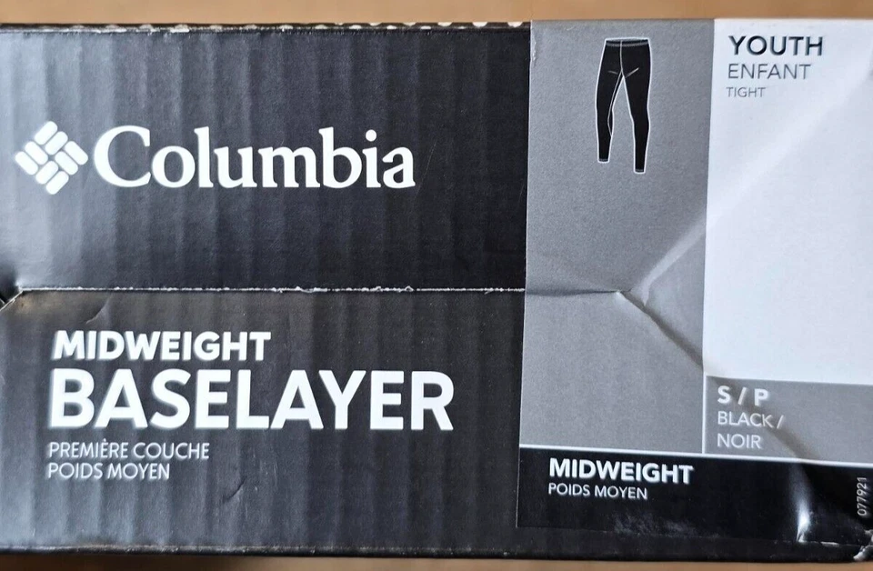 Columbia - Kids' Omni-Heat™ Midweight Baselayer Tights - Youths Small - Image 3 of 4