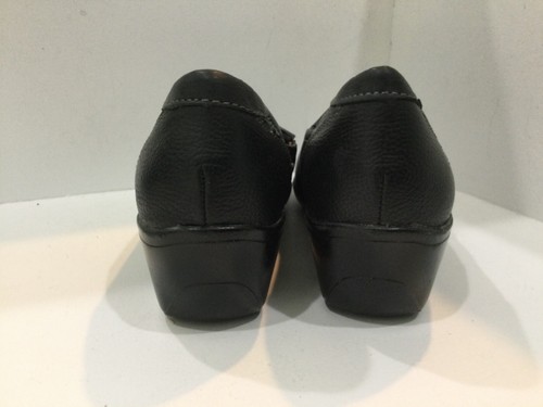 Medicus Soft-shoe Womens Slip On Shoes Size 6 M Black Leather Upper F28 - Picture 4 of 9