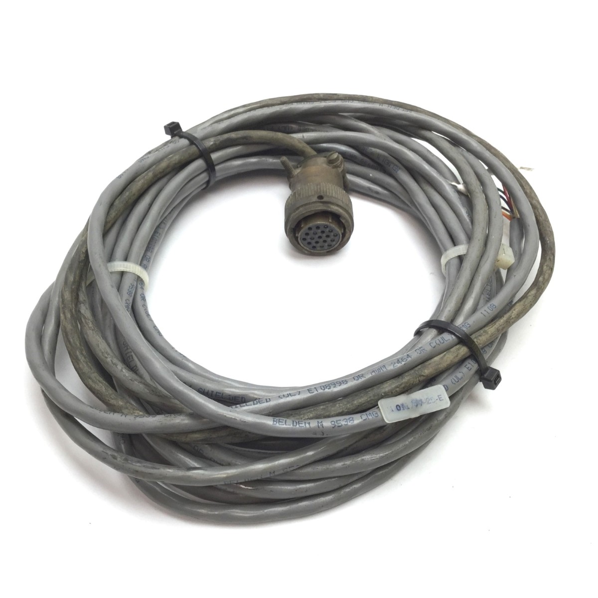 Parker 71-011777-25-C Zeta Motor Drive Cable, 19-Pin Round to