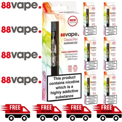 88 vape classic pen advanced 88Vape Advanced Classic Vape Kit E-Cigarette | Electronic Vaping Pen  Starter Kit