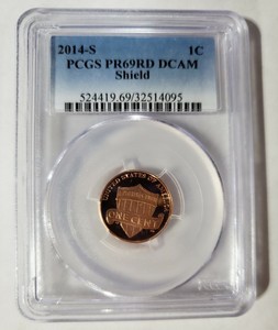 2014-S-Proof-Lincoln-Shield-Cent-PCGS-PR-69-RD-DCAM-Superb-Gem-Proof