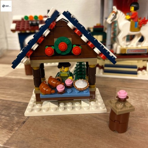LEGO Creator Winter Village Market 10235 en 2013 occasion retiré avec notices - Photo 3/14