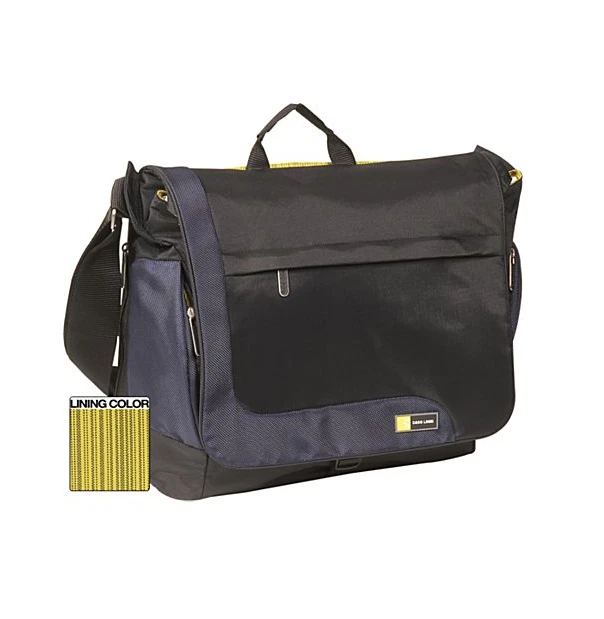 Case Logic TKM-15F Blue Black Messenger Tasche Notebook Schulter Tasche