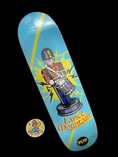 RARE SIGNED Lance Mountain Pro Model Flip Skateboard Deck Tin Toy Autographed