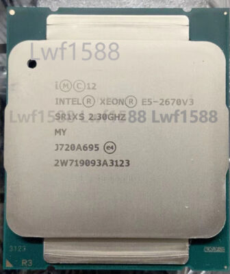 Intel Xeon E5-2670 V3 2.3GHz 12-core HT processor socket 2011-3 CPU X99