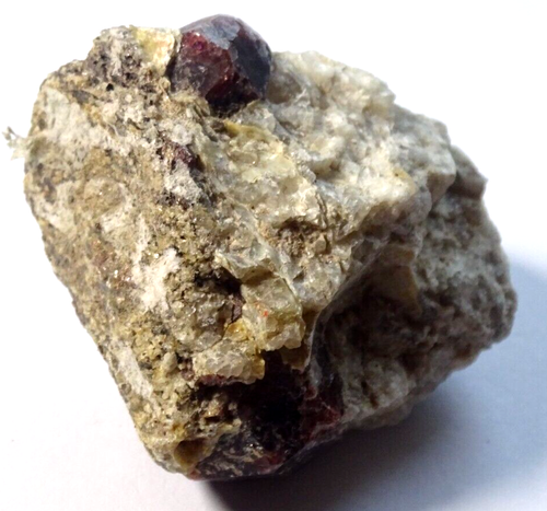 NATURAL ALMANDINE GARNET IN MATRIX SPECIMEN - 5.0 x 4.0 cms 83.47 gms #2 passion - Picture 2 of 6