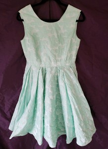 designer fit and flare cocktail dresses