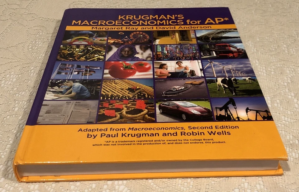 KRUGMAN'S MACROECONOMICS FOR AP* By Margaret Ray & David A. Anderson 2011 HC - Image 3 of 4