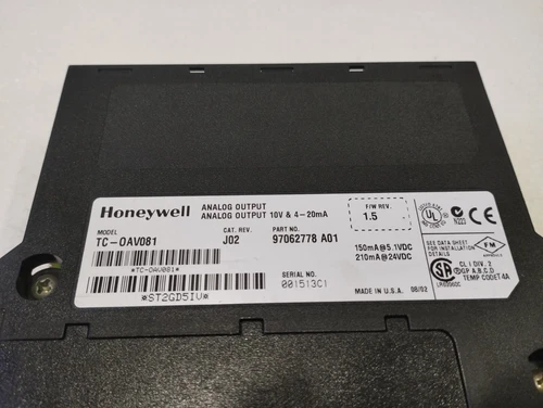 Honeywell New TC-OAV081 Analog Output Module TCOAV081 Fast Delivery - Picture 1 of 3