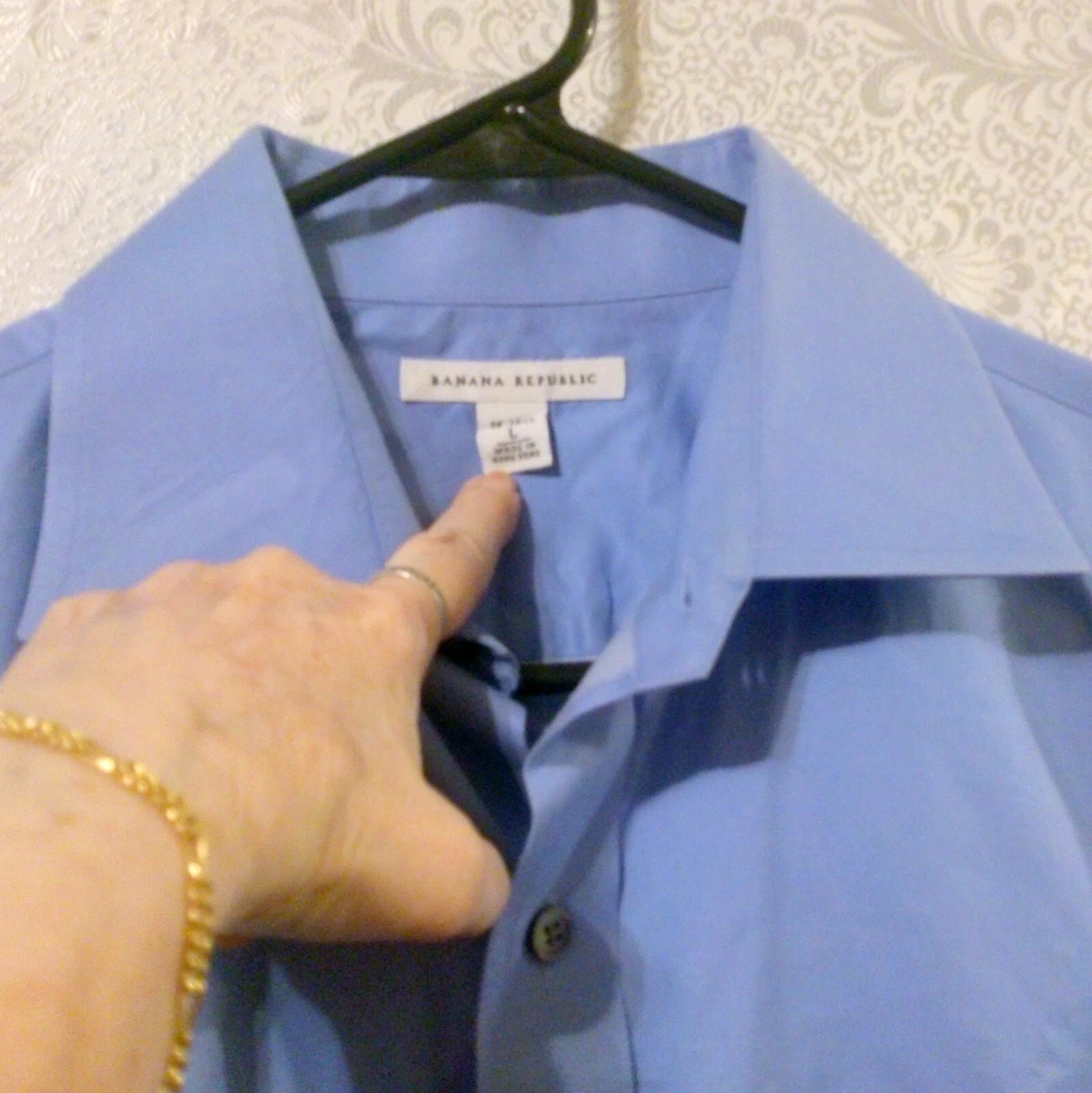 Dusty blue mens dress cheap shirt