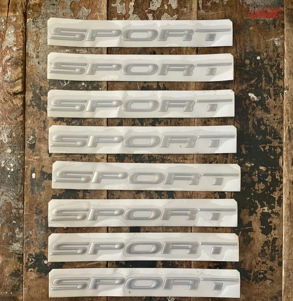 Emblema/decalque esportivo neon Dodge Plymouth fabricante de equipamento original NOS - Imagem 2 de 3