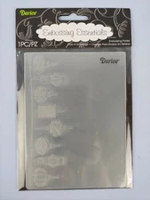 Darice Embossing Essentials Folder 1218-74 Lanterns Hobby Craft Scrapbooking