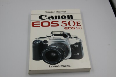 Original Buch Günter Richter zur Canon EOS 50 E 50E  guter Bedienungsanleitung