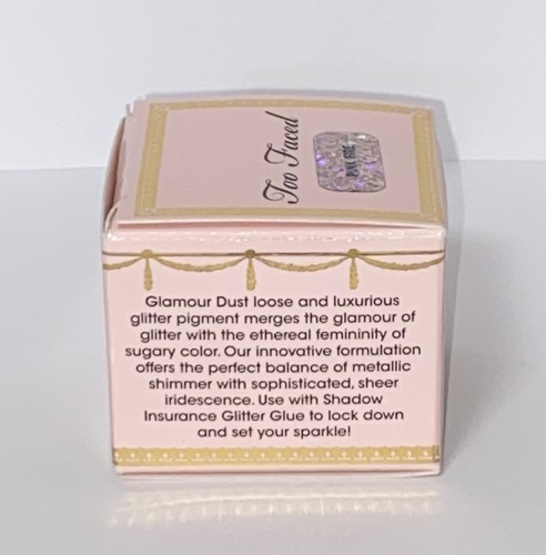 NIB TOO FACED Glamour Dust Glitter Pigment Powder PINK FIRE 100% AUTHENTIC - Picture 4 of 6